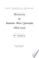 Historia de Antonio Miró Quesada, 1875-1935: La orientación política de Miró Quesada