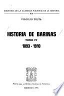 Historia de Barinas: 1893-1910