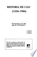 Historia de Cali, 1536-1986