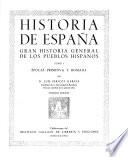 Historia de España: Épocas primitiva y romana, por L. Pericot García