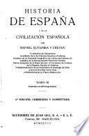 Historia de España y de la civilización española
