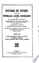 Historia de España y de las Repúblicas latino-americanas