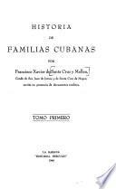 Historia de familias cubanas