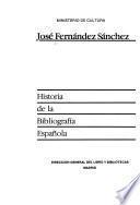 Historia de la bibliografía española