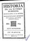 Historia de la ciudad de Merida