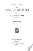 Historia de la Compañia de Jesús en Chile