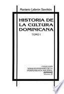 Historia de la cultura dominicana