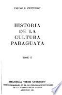 Historia de la cultura paraguaya