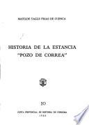 Historia de la Estancia Pozo de Correa