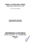 Historia de la filosofía antigua y medieval