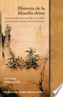 Historia de la filosofía china