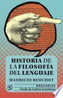 Historia de la filosofía del lenguaje