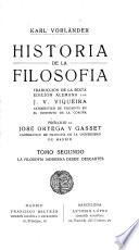 Historia de la filosofía