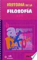 Historia de la filosofía