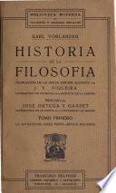 Historia de la filosofia