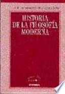 Historia de la filosofía moderna