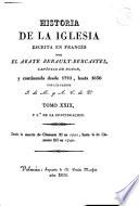 Historia de la Iglesia, 29