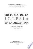 Historia de la Iglesia en la Argentina