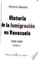 Historia de la inmigración en Venezuela
