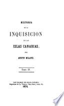 Historia de la Inquisición en las Islas Canarias