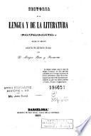 Historia de la lengua y de la literatura catalana, desde su origen hasta nuestros dias