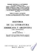 Historia de la literatura americana y argentina