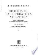 Historia de la literatura argentina