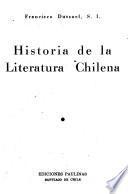 Historia de la literatura chilena