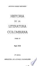Historia de la literatura colombiana: Siglo XIX