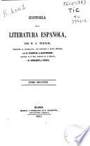 Historia de la literatura española: (1851. 568 p.)
