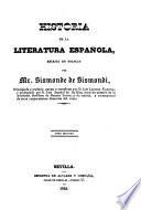 Historia de la literatura española, 2