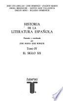 Historia de la literatura española: El siglo xx