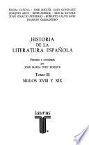 Historia de la literatura española