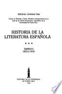 Historia de la literatura española