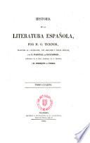 Historia de la literatura Espanola