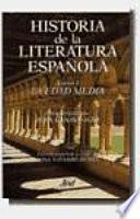 Historia de la literatura española: La Edad Media