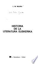 Historia de la literatura euskerika