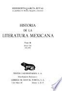 Historia de la literatura mexicana