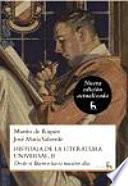 Historia de la literatura universal 2. Nueva edición