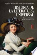 Historia de la literatura universal II