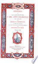 Historia de la literatura y del arte dramático en España