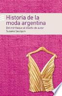 Historia de la moda Argentina
