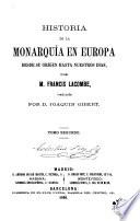 Historia de la monarquía en Europa
