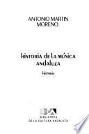 Historia de la música andaluza