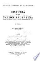 Historia de la nación argentina: (1), 4(2), 5(1) and 5(2)
