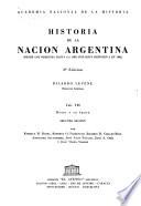 Historia de la nación argentina : desde los origenes hasta la organización definitiva en 1862