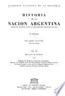 Historia de la nación argentina : desde los origenes hasta la organización definitiva en 1862