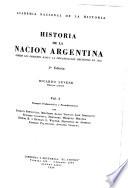 Historia de la nación argentina