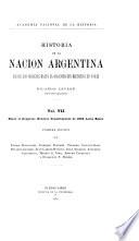 Historia de la nación Argentina