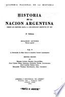 Historia de la nación argentina